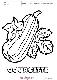 ingilizce boyama sayfaları